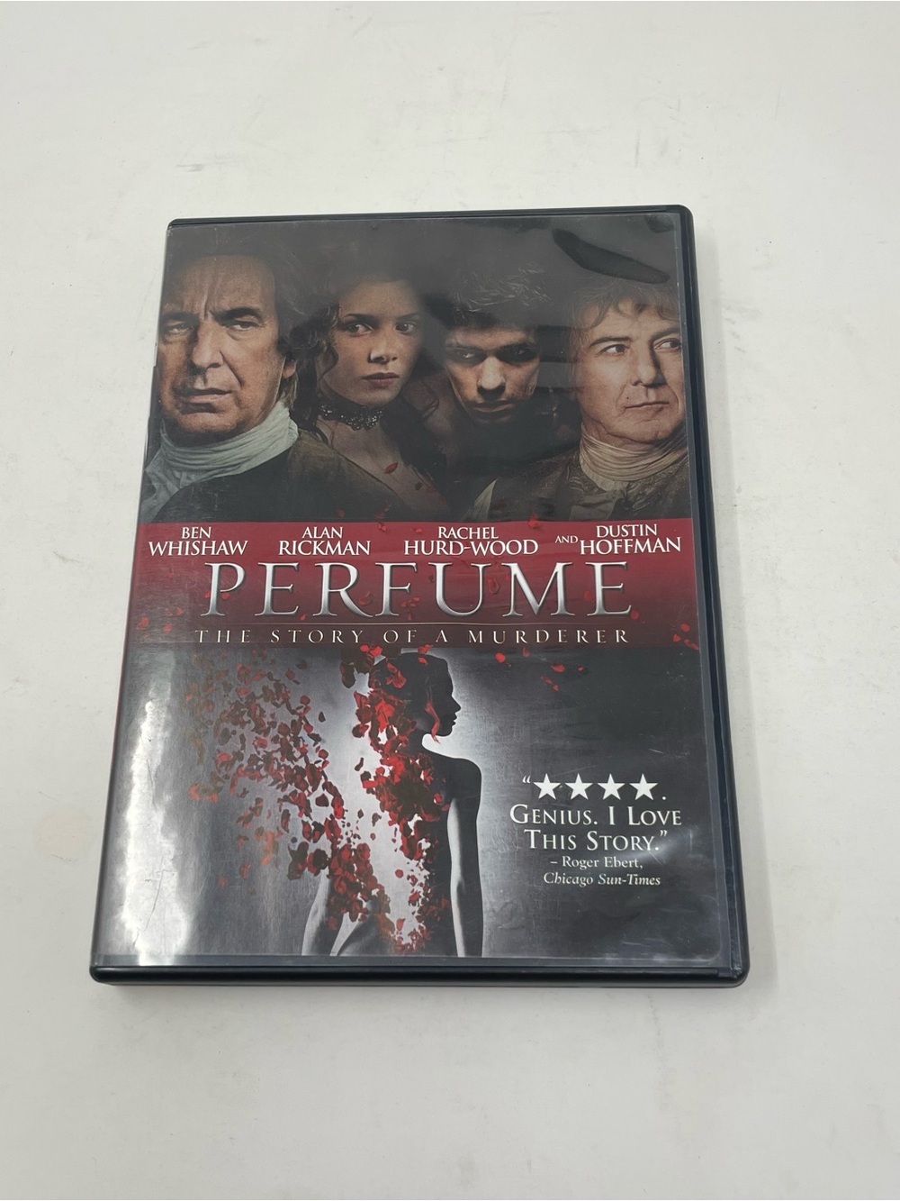 Source Unknown Perfume DVD Cover - Red, Black, White